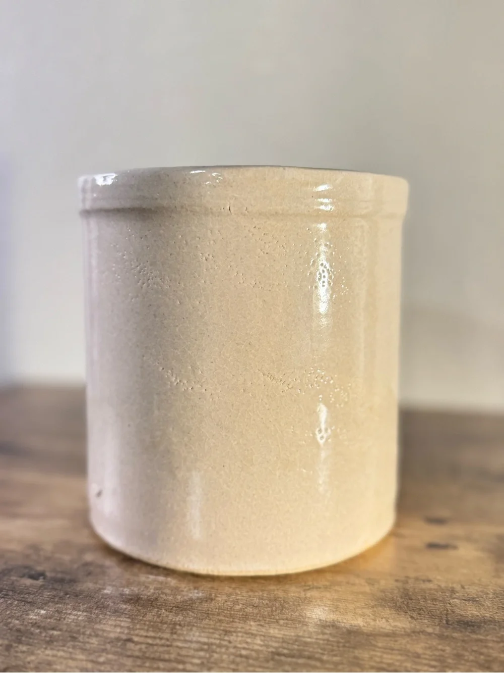 Norwich Kansas 1885–1985 Centennial Stoneware Crock | Blue Transferware